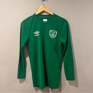 Ireland National Team Soccer Umbro Athletic Base Layer Shirt